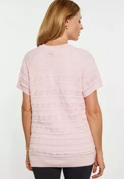 Футболка с принтом usha, розовый