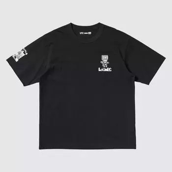 Футболка с принтом UT Archive Louvre UNIQLO, черный