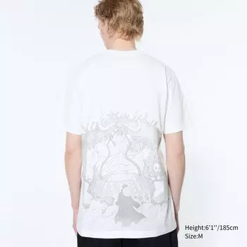 Футболка с принтом UT ONE PIECE Anime 25th UNIQLO, белый