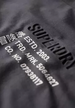 Футболка с принтом UTILITY LOGO Superdry, темно-серый