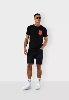 Футболка с принтом VACATION SERVICES LOGO ESTEEM, черный