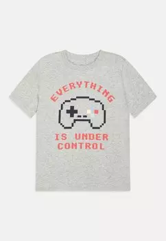 Футболка с принтом VALUE BOYS GAP, цвет grey