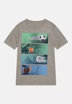 Футболка с принтом VALUE BOYS GAP, цвет grey