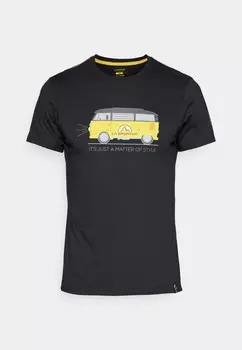 Футболка с принтом VAN T-SHIRT La Sportiva, черный