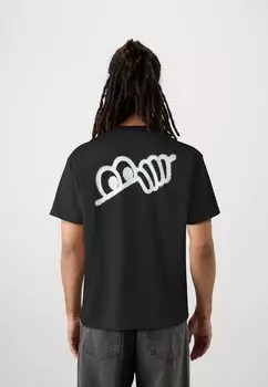 Футболка с принтом Vandal Tee Last Resort AB, черная