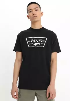 Футболка с принтом Vans, черный