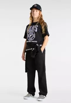 Футболка с принтом Vans, черный