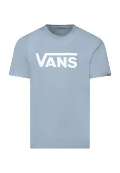 Футболка с принтом Vans, синий