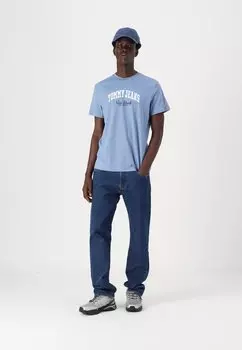 Футболка с принтом VARSITY POP TEE Tommy Jeans, черный