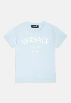 Футболка с принтом Versace, белый
