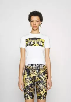 Футболка с принтом Versace Jeans Couture