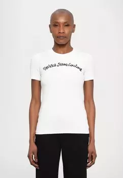 Футболка с принтом Versace Jeans Couture, белый