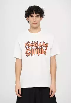 Футболка с принтом Versace Jeans Couture, белый