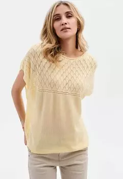 Футболка с принтом VESPA blue shadow, желтый