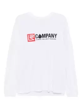 Футболка с принтом VETEMENTS, белый