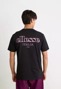 Футболка с принтом VETICE Ellesse, черный