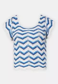 Футболка с принтом Vijane VILA, слоновая кость