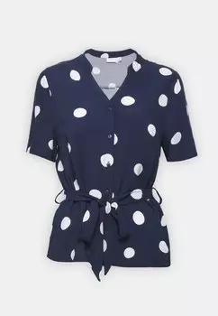 Футболка с принтом VILA, темно-синий Viala