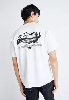 футболка с принтом Vintage Fit Graphic Tee Levi's, белый