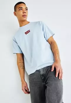 Футболка с принтом Vintage Fit Graphic Tee Levi's, цвет batwing badge niagra mist