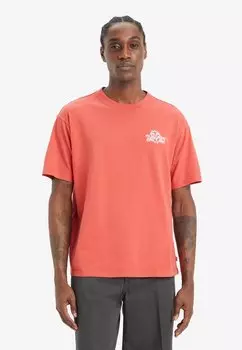 Футболка с принтом Vintage Fit Graphic Tee Levi's, красный