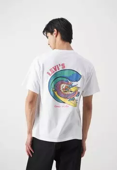 Футболка с принтом Vintage Fit Tee Levi's, белая