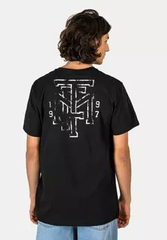 Футболка с принтом VINTAGE FREEDOM Reell, цвет deep black