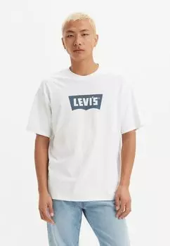 Футболка с принтом VINTAGE GRAPHIC TEE Levi's, белый