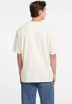 Футболка с принтом VINTAGE Guess Jeans, кремовый