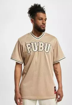 Футболка с принтом Vintage Lacque FUBU, песочный