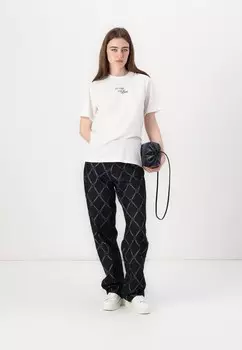 Футболка с принтом VINTAGE TEE HUGO, белый