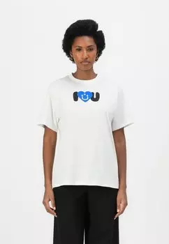 Футболка с принтом VINTAGE TEE HUGO, кремовый
