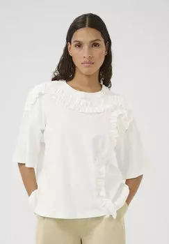 Футболка с принтом VIVIAN TEE Karen by Simonsen, белый