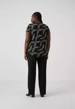 Футболка с принтом Vmceasy Vero Moda, черная/каня