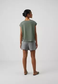 Футболка с принтом Vmkaya O Neck Vero Moda, зеленый