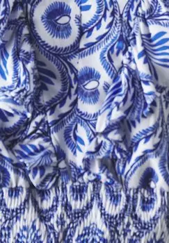 Футболка с принтом Vmsilje V Neck Smock Vero Moda, белый