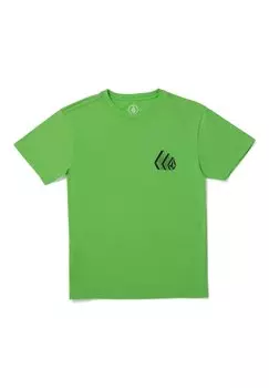 Футболка с принтом Volcom, цвет electric green