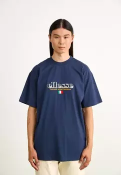 Футболка с принтом VOUGHT Ellesse, темно-синий