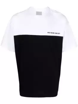 Футболка с принтом VTMNTS, черный