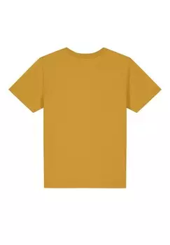 Футболка с принтом WASCHBR SUPERBRUDER watapparel, горчично-желтый