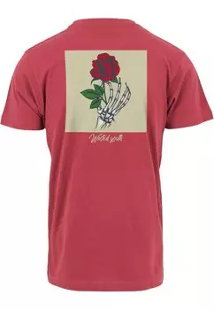 Футболка с принтом WASTED YOUTH Mister Tee, красный