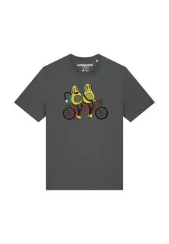 Футболка с принтом watapparel, антрацит