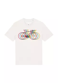 Футболка с принтом watapparel, белый