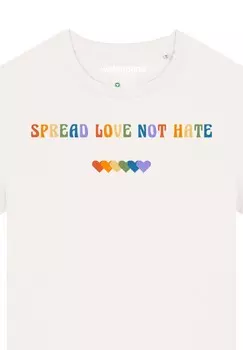 Футболка с принтом watapparel, белый