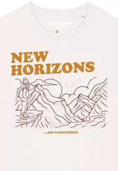 Футболка с принтом watapparel, белый