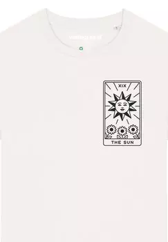 Футболка с принтом watapparel, белый