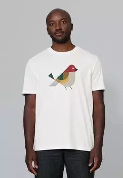 Футболка с принтом watapparel, белый