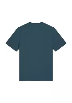 Футболка с принтом watapparel, бирюзовый