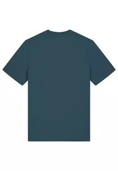 Футболка с принтом watapparel, бирюзовый