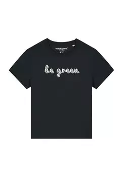 Футболка с принтом watapparel, черный